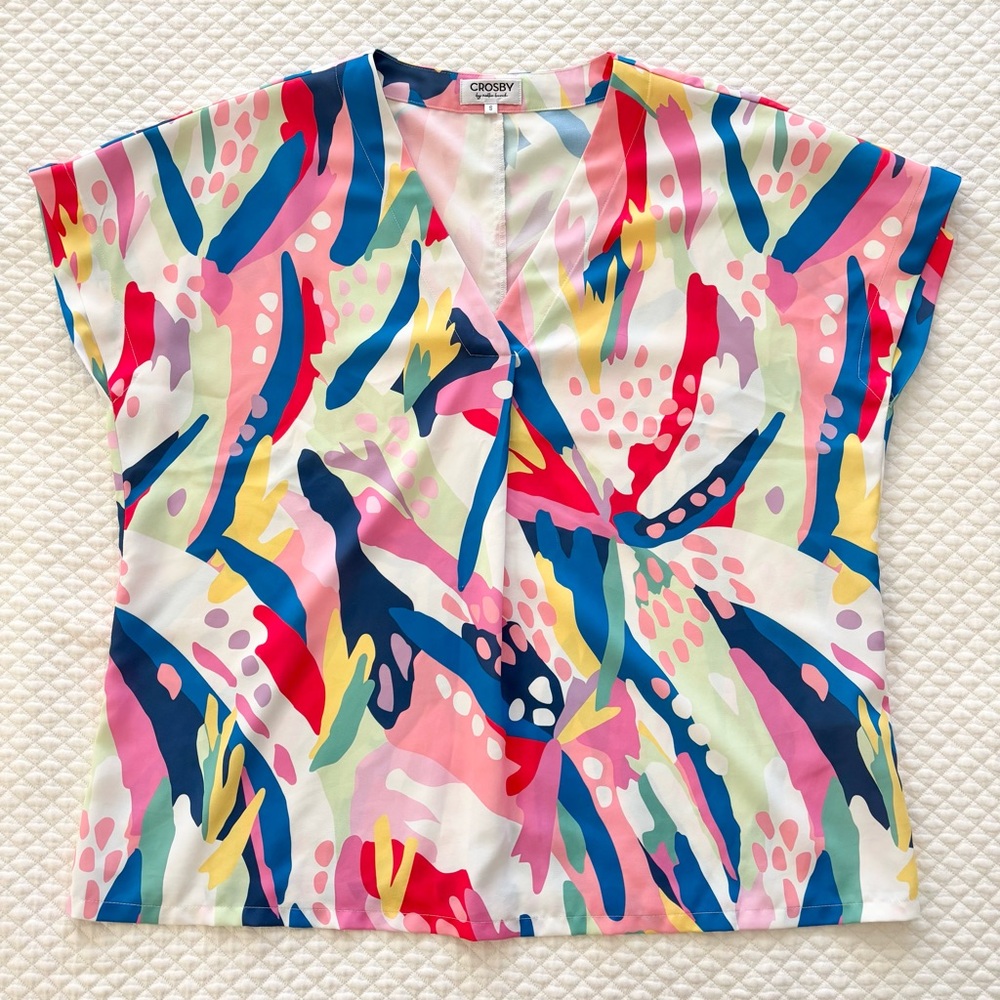 Crosby by Mollie Burch Flowy Top, Size S